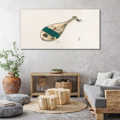 Foto auf leinwand Ein Musikinstrument aus China