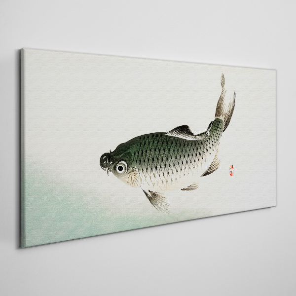 Bild auf leinwand Karpfen in der Wasserlandschaft