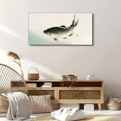 Bild auf leinwand Karpfen in der Wasserlandschaft