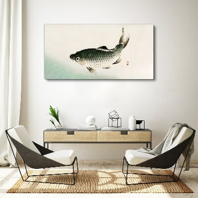 Bild auf leinwand Karpfen in der Wasserlandschaft