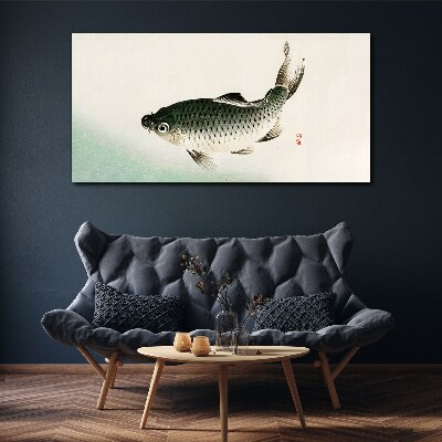 Bild auf leinwand Karpfen in der Wasserlandschaft