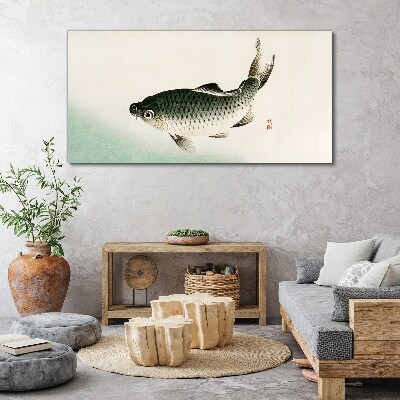 Bild auf leinwand Karpfen in der Wasserlandschaft