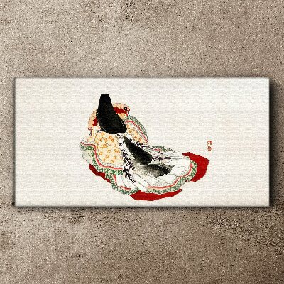 Foto auf leinwand Florale Schönheit im traditionellen Stil