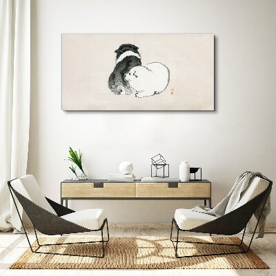 Foto auf leinwand Der freundliche Blick von Hunden