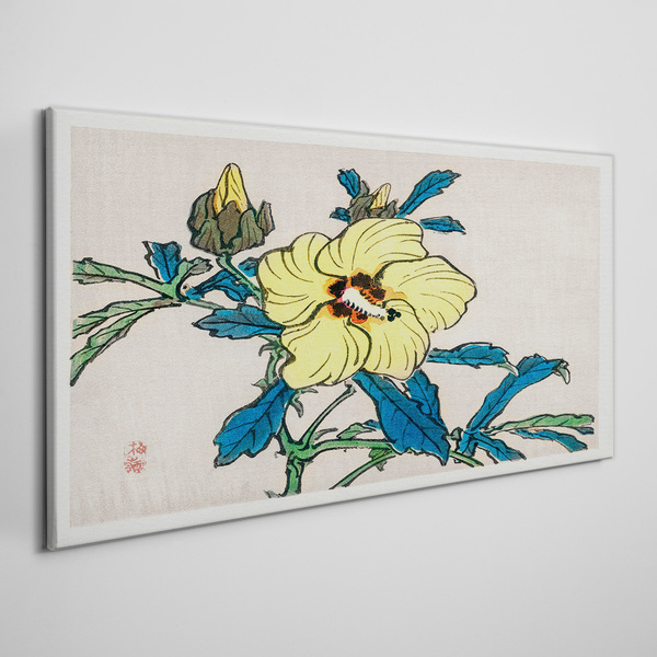 Bild auf leinwand Blumenarrangement im japanischen Stil