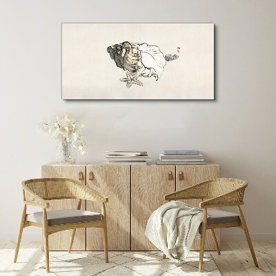 Bild auf leinwand Seesternmuschel