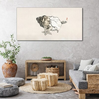 Bild auf leinwand Seesternmuschel