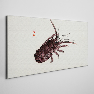 Foto auf leinwand Die Eleganz der Garnelen