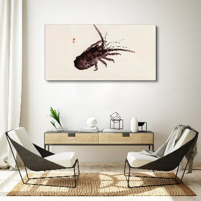 Foto auf leinwand Die Eleganz der Garnelen