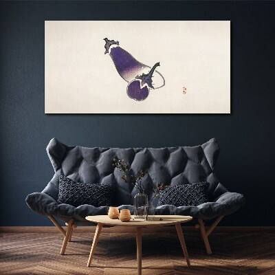Bild auf leinwand Die Eleganz von Gemüse im minimalistischen Stil