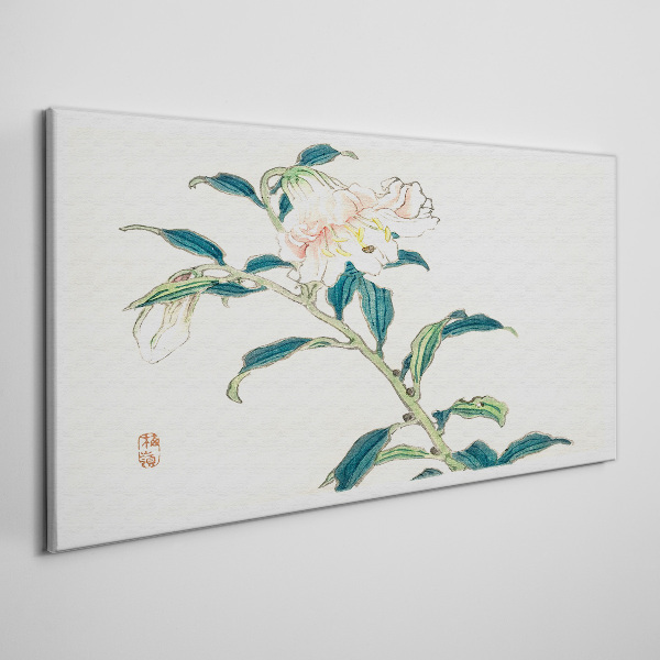 Foto auf leinwand Asiatische Blumen