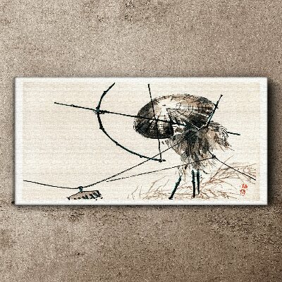 Foto auf leinwand Quallen in abstrakten Linien
