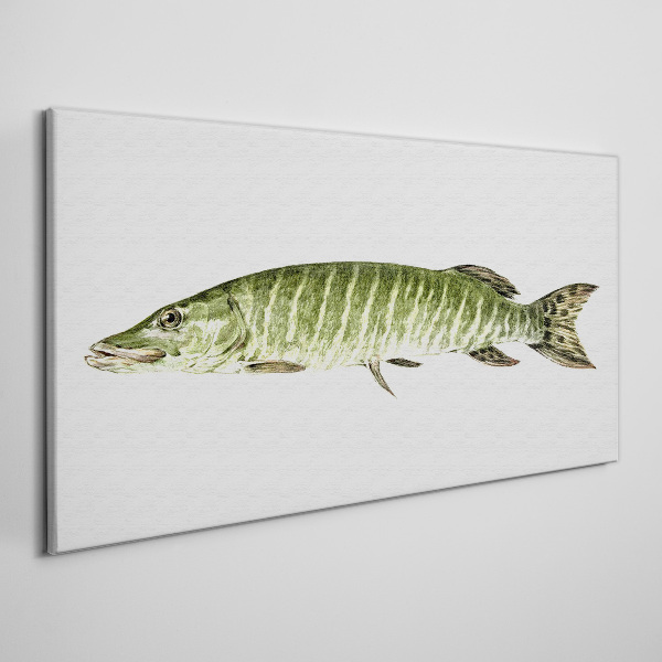 Bild auf leinwand Muskie in seinem natürlichen Lebensraum