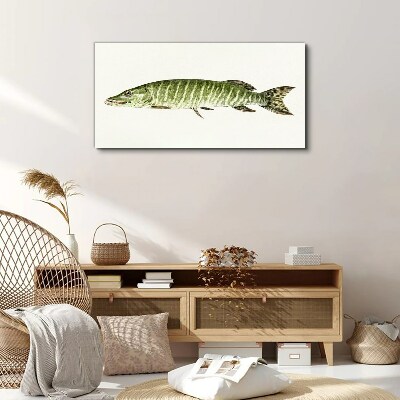 Bild auf leinwand Muskie in seinem natürlichen Lebensraum