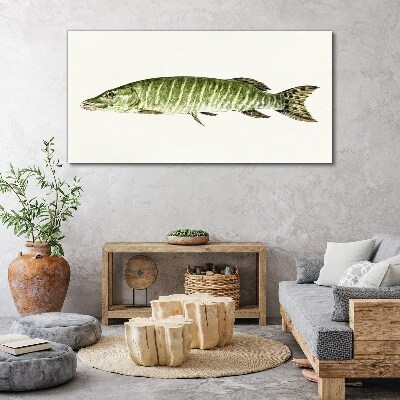 Bild auf leinwand Muskie in seinem natürlichen Lebensraum