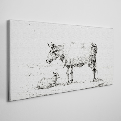Foto leinwand Frieden auf der Weide