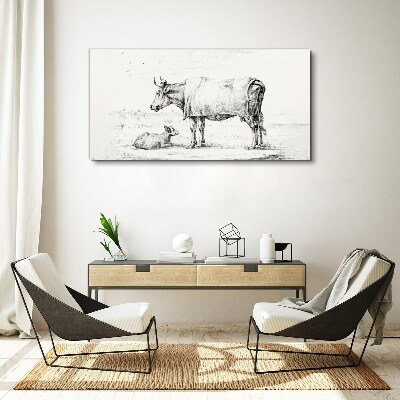 Foto leinwand Frieden auf der Weide