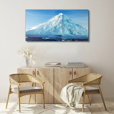 Foto auf leinwand Oberteil in Blauton