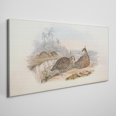 Fotobilder Enten in tropischer Umgebung