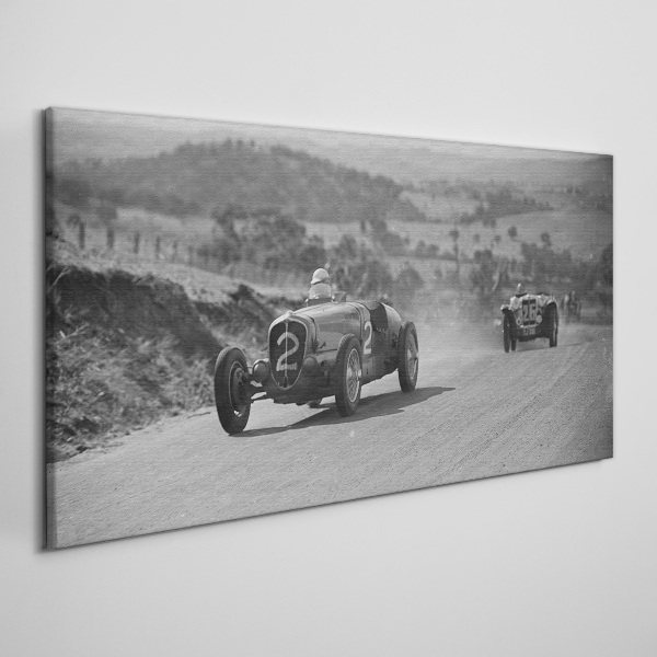 Foto auf leinwand Rennsport-Nervenkitzel aus den 1950er Jahren.