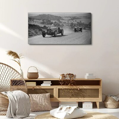 Foto auf leinwand Rennsport-Nervenkitzel aus den 1950er Jahren.