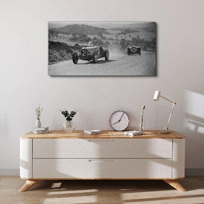 Foto auf leinwand Rennsport-Nervenkitzel aus den 1950er Jahren.