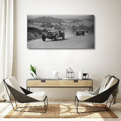Foto auf leinwand Rennsport-Nervenkitzel aus den 1950er Jahren.