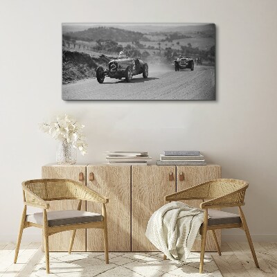 Foto auf leinwand Rennsport-Nervenkitzel aus den 1950er Jahren.