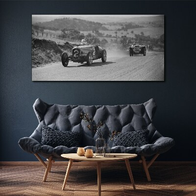 Foto auf leinwand Rennsport-Nervenkitzel aus den 1950er Jahren.