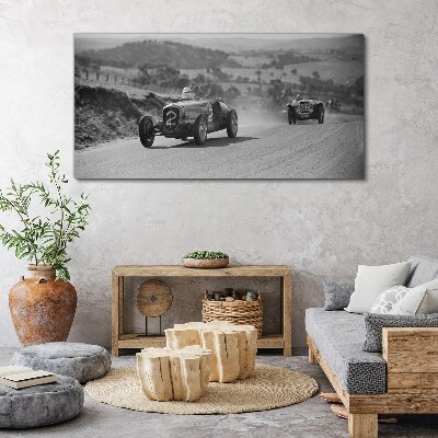 Foto auf leinwand Rennsport-Nervenkitzel aus den 1950er Jahren.