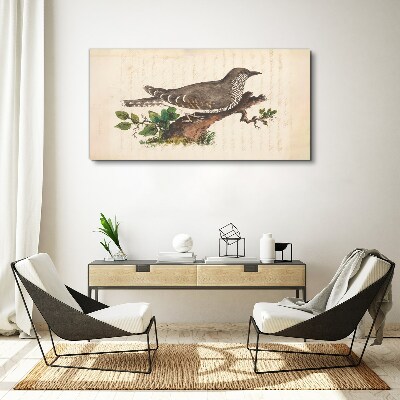 Bild auf leinwand Kuckuck auf einem Ast