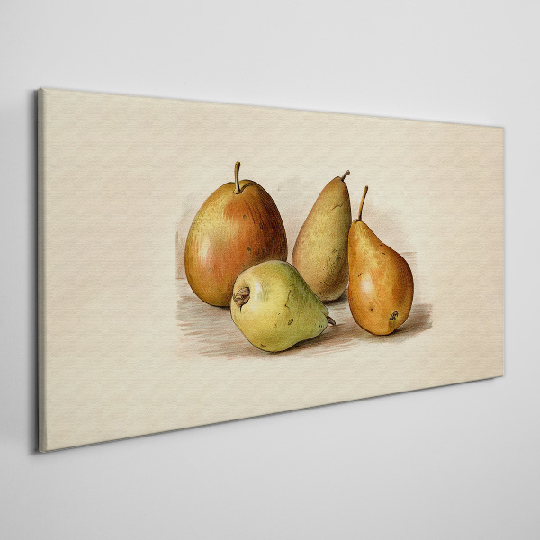 Foto auf leinwand Früchte in harmonischen Farbtönen