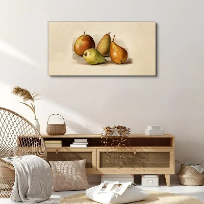 Foto auf leinwand Früchte in harmonischen Farbtönen