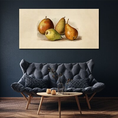 Foto auf leinwand Früchte in harmonischen Farbtönen
