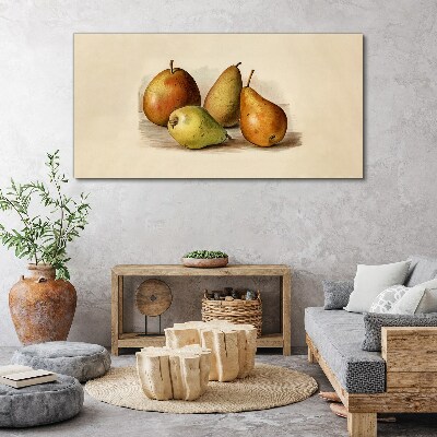 Foto auf leinwand Früchte in harmonischen Farbtönen