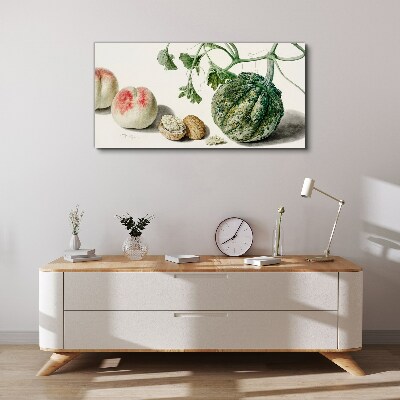 Foto auf leinwand Früchte und Nüsse im Einklang