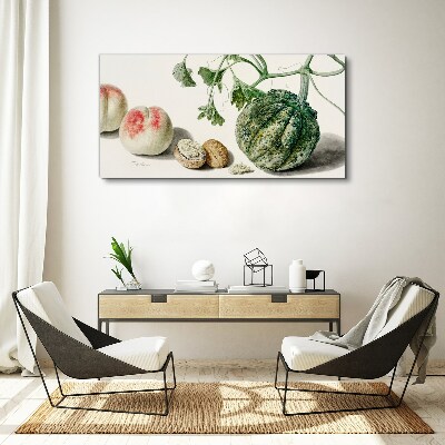 Foto auf leinwand Früchte und Nüsse im Einklang