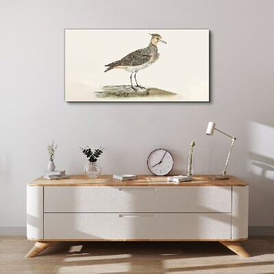 Foto auf leinwand Ein eleganter Vogel vor der Kulisse der Natur