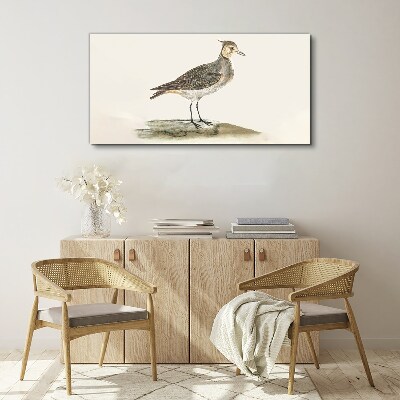 Foto auf leinwand Ein eleganter Vogel vor der Kulisse der Natur