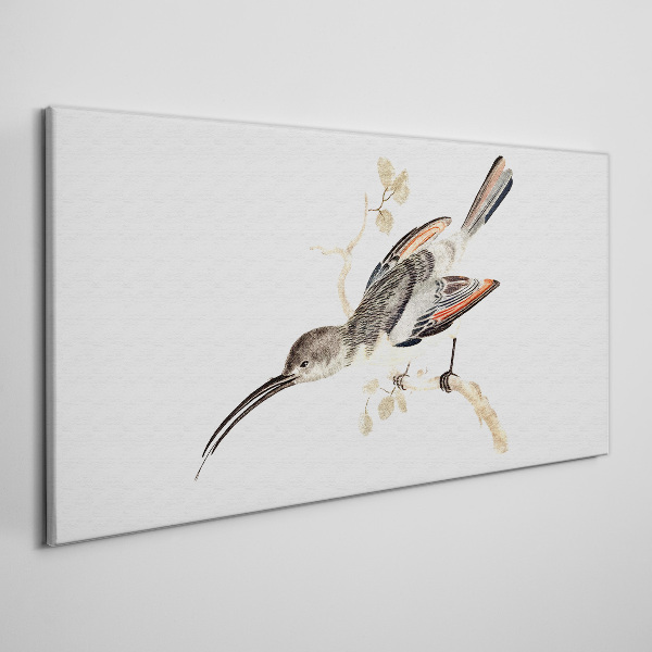 Foto auf leinwand Vogel auf einem Ast