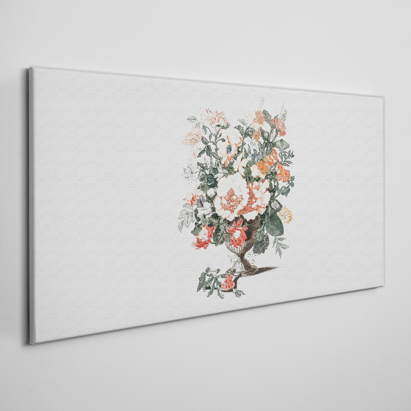 Bild auf leinwand Blumenstrauß in einer Vase