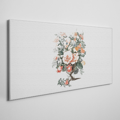 Bild auf leinwand Blumenstrauß in einer Vase