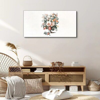 Bild auf leinwand Blumenstrauß in einer Vase