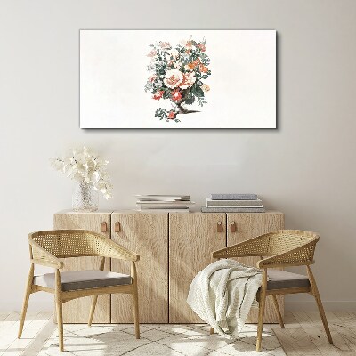 Bild auf leinwand Blumenstrauß in einer Vase