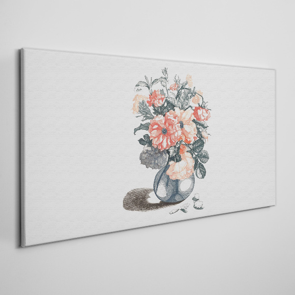 Foto auf leinwand Blumen in einer Vase