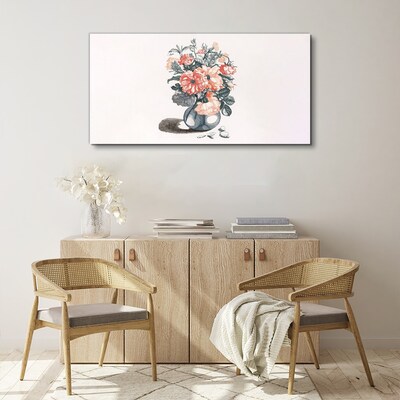 Foto auf leinwand Blumen in einer Vase