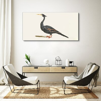 Wandbild Tier-Vogel-Zeichnung