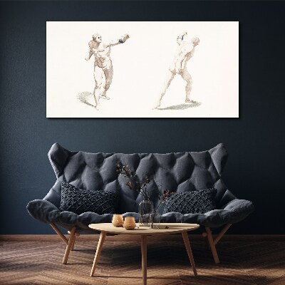 Bild auf leinwand Bewegung und Ausdruck in der Handlung