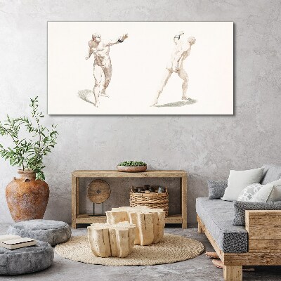 Bild auf leinwand Bewegung und Ausdruck in der Handlung