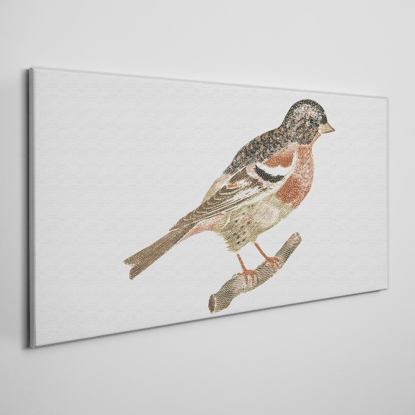 Foto auf leinwand Vogel auf einem Ast